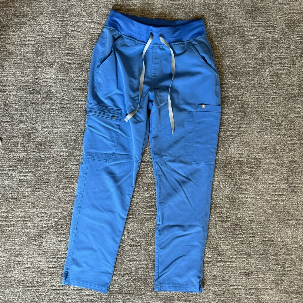 Figs High Waisted Yola Skinny Scrub Pants